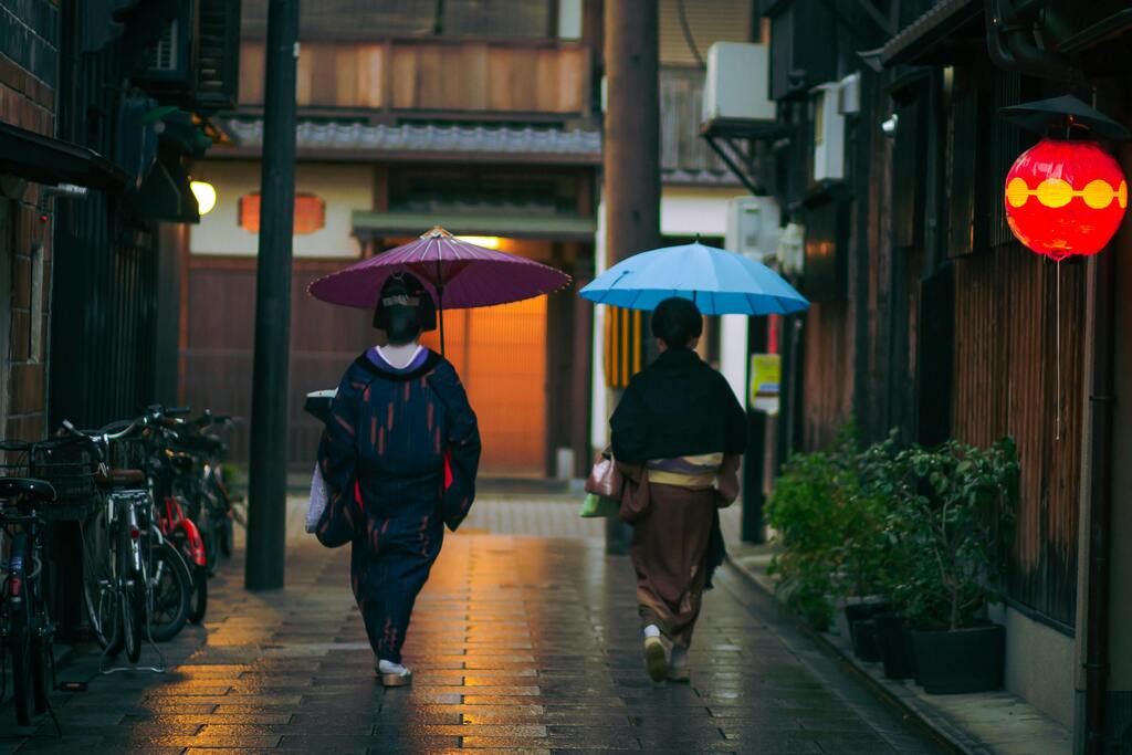 Gion-Geisha-Viertel von Kyoto