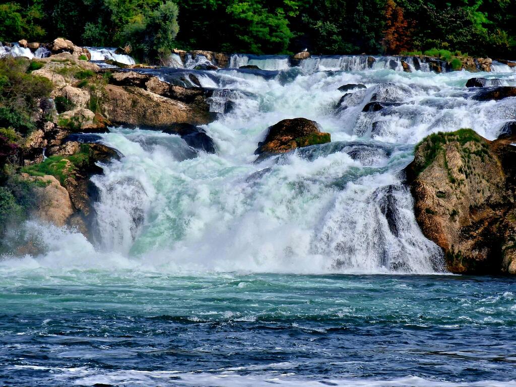 Rheinfall in der Schweiz